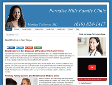 Tablet Screenshot of familydoctorsmedicalclinichealthcaresandiego.com